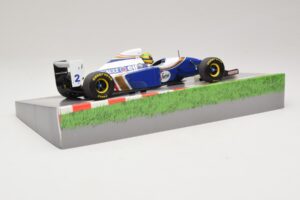 Williams FW16 Renault #2 A. Senna San Marino GP 1994 Minichamps 1:18 543941833 Metal — billede 3 af 7