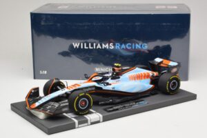 Williams Racing FW45 #2 L. Sargeant Singapore GP 2023 Minichamps 1:18 117231602 Metal — billede 6 af 7