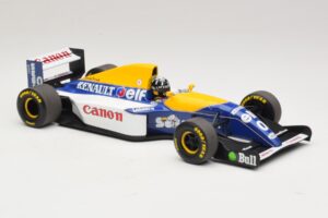 Williams Renault FW15C #0 D. Hill 1993 Minichamps 1:18 180930000 Metal — billede 4 af 7
