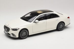 Mercedes S-Klasse W223 AMG Line hvid Norev 1:18 183807 Metal