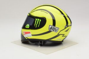 AGV Hjelm V. Rossi MotoGP Valencia Test 2009 Minichamps 1:2 327100066 Metal — billede 2 af 7