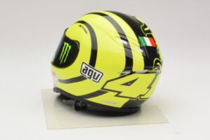 AGV Hjelm V. Rossi MotoGP Valencia Test 2009 Minichamps 1:2 327100066 Metal — billede 3 af 7
