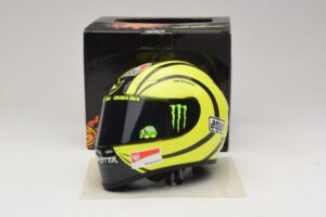 AGV Hjelm V. Rossi MotoGP Valencia Test 2009 Minichamps 1:2 327100066 Metal — billede 6 af 7