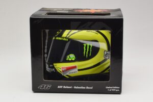 AGV Hjelm V. Rossi MotoGP Valencia Test 2009 Minichamps 1:2 327100066 Metal — billede 7 af 7