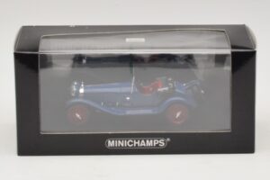 Alfa Romeo 6C 1750 G.S. Blå Minichamps 1:43 400120431 Metal — billede 5 af 5