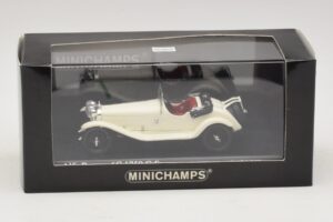 Alfa Romeo 6C 1750 G.S. Hvid Minichamps 1:43 400120430 Metal — billede 5 af 5