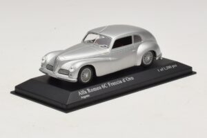 Alfa Romeo 6C 2500 Freccia d'Oro Sølv Minichamps 1:43 400120480 Metal — billede 2 af 5