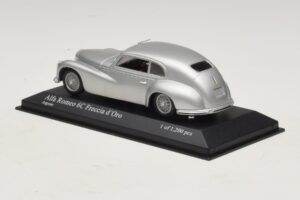 Alfa Romeo 6C 2500 Freccia d'Oro Sølv Minichamps 1:43 400120480 Metal — billede 3 af 5