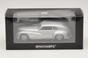 Alfa Romeo 6C 2500 Freccia d'Oro Sølv Minichamps 1:43 400120480 Metal — billede 5 af 5