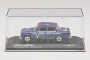 Alfa Romeo Giulia Europa-Testfahrt Sizilien-Hammerfest Minichamps 1:43 400120905 Metal — billede 4 af 5