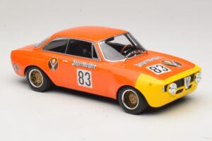 Alfa Romeo GTA 1300 Junior #83 Jagermeister R. Maschke DRM 1972 Minichamps 1:18 155721283 Metal — billede 4 af 6