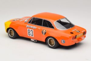 Alfa Romeo GTA 1300 Junior #83 Jagermeister R. Maschke DRM 1972 Minichamps 1:18 155721283 Metal — billede 5 af 6
