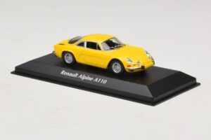Alpine A110 Gul Maxichamps 1:43 940113601 Metal — billede 3 af 5