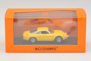 Alpine A110 Gul Maxichamps 1:43 940113601 Metal — billede 5 af 5