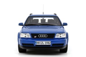 Audi S6 Plus C4 Avant Nogaro Blue Pearl Otto 1:18 OT1234 Resin — billede 4 af 5