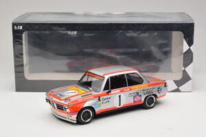 BMW 2002 Ti #1 Team Leru S. Manhalter 1000km Osterreichring Winner 1974 Minichamps 1:18 155742601 Metal — billede 6 af 6