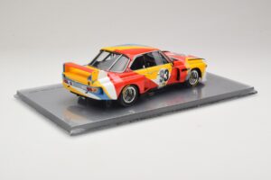 BMW 3.0 CSL Art Car Alexander Calder #51 H. Poulain / S. Posey / J. Guichet 24 Hours of Le Mans 1975 Minichamps 1:18 80430150 — billede 2 af 7