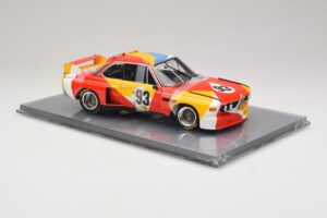 BMW 3.0 CSL Art Car Alexander Calder #51 H. Poulain / S. Posey / J. Guichet 24 Hours of Le Mans 1975 Minichamps 1:18 80430150 — billede 4 af 7