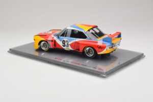 BMW 3.0 CSL Art Car Alexander Calder #51 H. Poulain / S. Posey / J. Guichet 24 Hours of Le Mans 1975 Minichamps 1:18 80430150 — billede 5 af 7