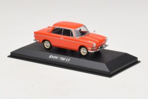 BMW 700 LS Rød Maxichamps 1:43 940023701 Metal — billede 3 af 5
