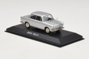 BMW 700 LS Sølv Maxichamps 1:43 940023700 Metal — billede 3 af 5