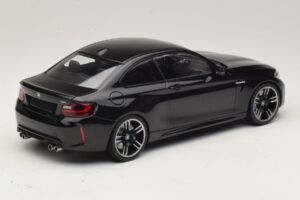 BMW M2 F87 Sort Metallic Minichamps 1:18 155026100 Metal — billede 2 af 6