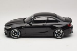 BMW M2 F87 Sort Metallic Minichamps 1:18 155026100 Metal — billede 3 af 6