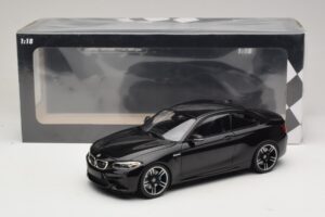 BMW M2 F87 Sort Metallic Minichamps 1:18 155026100 Metal — billede 6 af 6