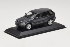 BMW X5 E53 4.4i Grå Metallic Erstatningsæske Minichamps 1:43 80420393166-R1 Metal — billede 2 af 5