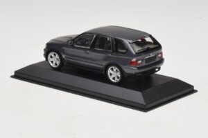 BMW X5 E53 4.4i Grå Metallic Erstatningsæske Minichamps 1:43 80420393166-R1 Metal — billede 3 af 5