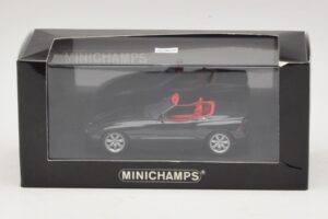 BMW Z1 Mørkegrøn Med Rødt Interiør Minichamps 1:43 BMW021 Metal — billede 5 af 5
