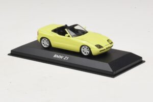 BMW Z1 E30 Gul Maxichamps 1:43 940020100 Metal — billede 3 af 5