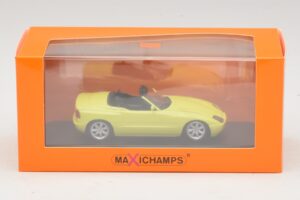 BMW Z1 E30 Gul Maxichamps 1:43 940020100 Metal — billede 5 af 5