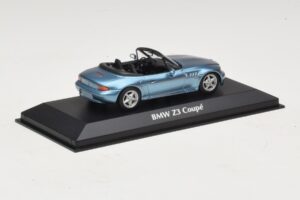 BMW Z3 Blå Maxichamps 1:43 940024331 Metal — billede 2 af 5