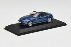 BMW Z3 E36/7 1.8 M Package Blå Erstatningsæske Minichamps 1:43 80429411714-R1 Metal — billede 2 af 5