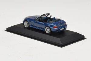 BMW Z3 E36/7 1.8 M Package Blå Erstatningsæske Minichamps 1:43 80429411714-R1 Metal — billede 3 af 5