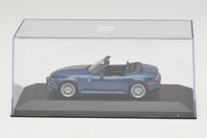 BMW Z3 E36/7 1.8 M Package Blå Erstatningsæske Minichamps 1:43 80429411714-R1 Metal — billede 4 af 5