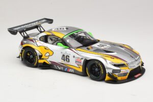 BMW Z4 GT3 #46 M. Palttala / L. Luhr 24 Hours of Spa Winner 2015 Minichamps 1:18 151152346 Metal — billede 4 af 6