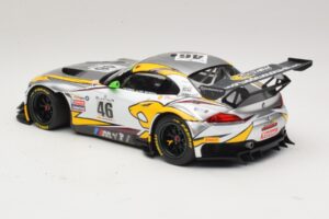 BMW Z4 GT3 #46 M. Palttala / L. Luhr 24 Hours of Spa Winner 2015 Minichamps 1:18 151152346 Metal — billede 5 af 6