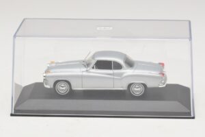 Borgward Isabella Coupé Sølv Minichamps 1:43 400096031 Metal — billede 4 af 5