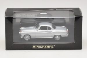 Borgward Isabella Coupé Sølv Minichamps 1:43 400096031 Metal — billede 5 af 5