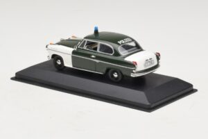 Borgward Isabella Polizei Frankfurt Minichamps 1:43 400096090 Metal — billede 3 af 5