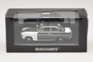 Borgward Isabella Polizei Frankfurt Minichamps 1:43 400096090 Metal — billede 5 af 5