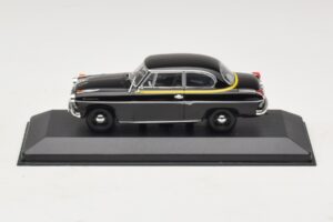 Borgward Isabella Taxi Sort Minichamps 1:43 Borgward Isabella Taxi Sort Minichamps 1:43 400096095 Metal