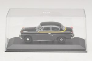 Borgward Isabella Taxi Sort Minichamps 1:43 400096095 Metal — billede 4 af 5