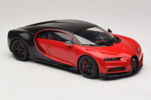 Bugatti Chiron Sport Italian Red & Carbon AUTOart 1:18 70996 Komposit — billede 6 af 8