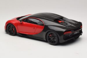 Bugatti Chiron Sport Italian Red & Carbon AUTOart 1:18 70996 Komposit — billede 7 af 8