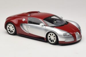 Bugatti Veyron Centenaire Edition Chrome Red Minichamps 1:18 100110851 Metal — billede 6 af 8