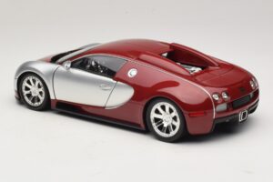 Bugatti Veyron Centenaire Edition Chrome Red Minichamps 1:18 100110851 Metal — billede 7 af 8