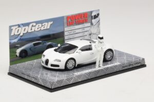 Bugatti Veyron Hvid Top Gear Udgave Minichamps 1:43 519431100 Metal — billede 2 af 5